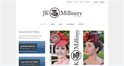 Desktop Screenshot of jkmillinery.com